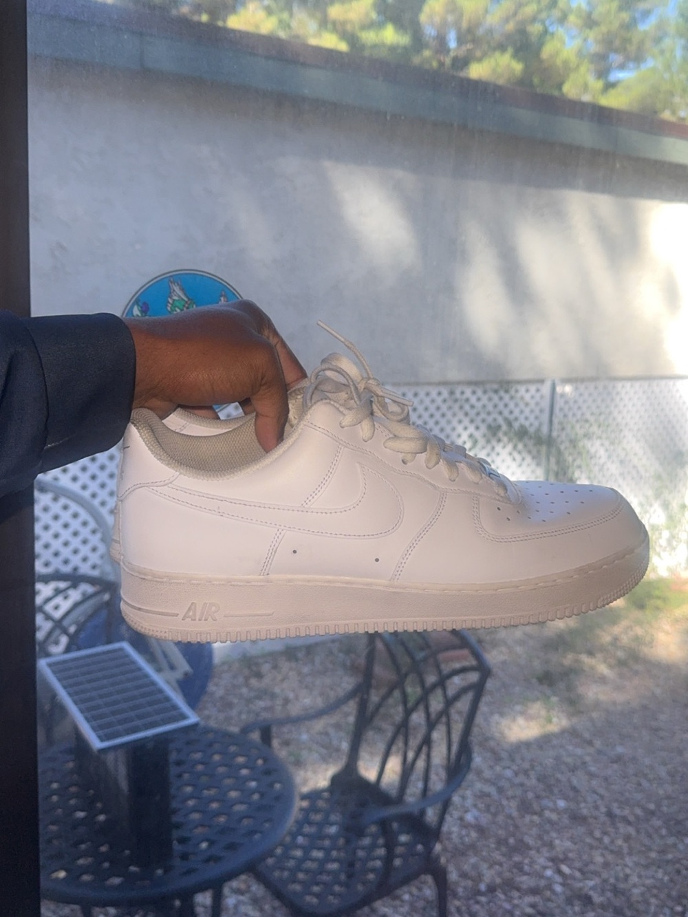 White Air Force Ones